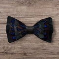 Nœud papillon en plumes Midnight Flush